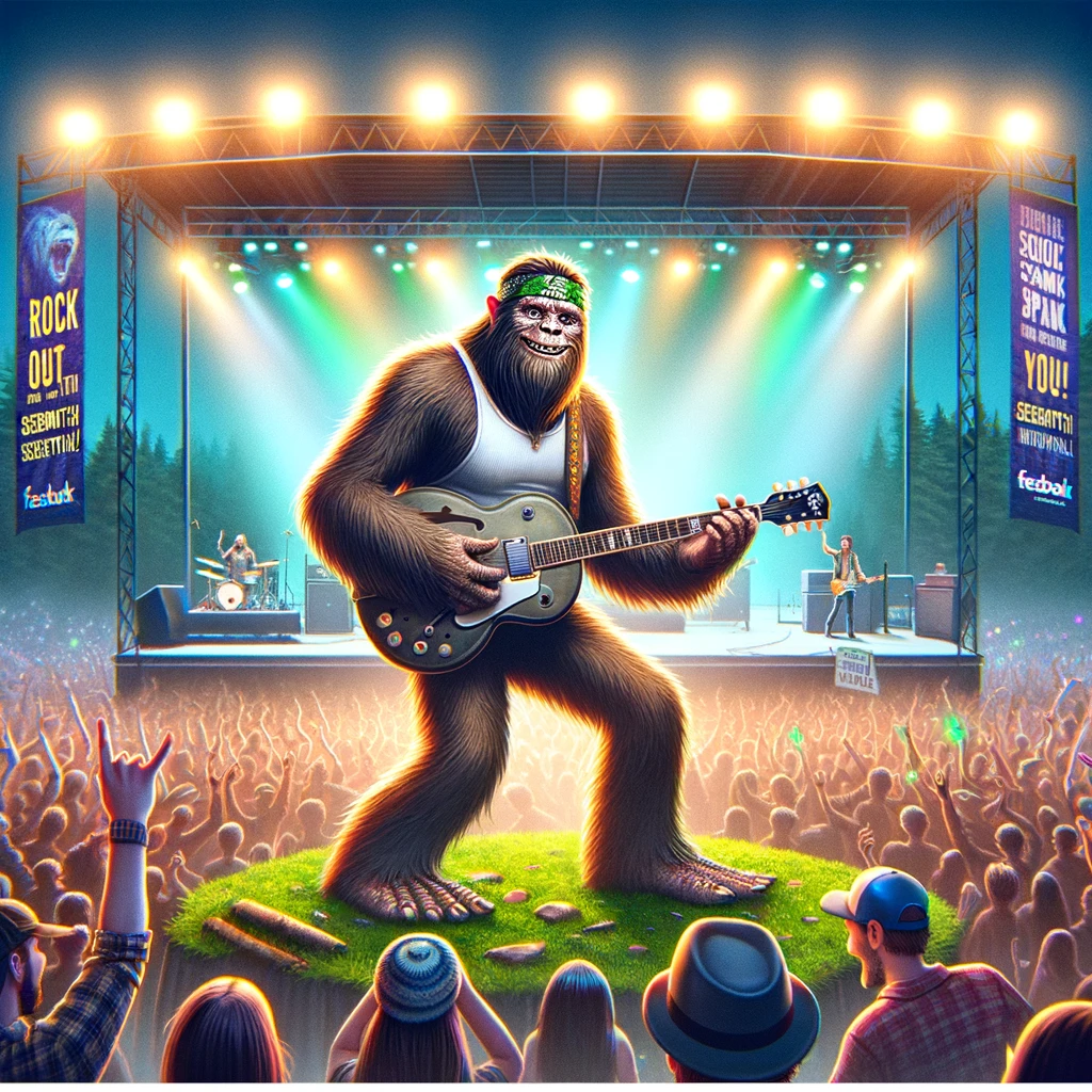 Annual Sasquatch Music Festival Ad